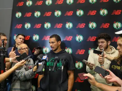 Joe Mazzulla explained his decision to challenge the Boston media to a pickup game