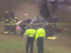 Married couple killed, driver on the ground injured when plane crashes onto highway in Dartmouth